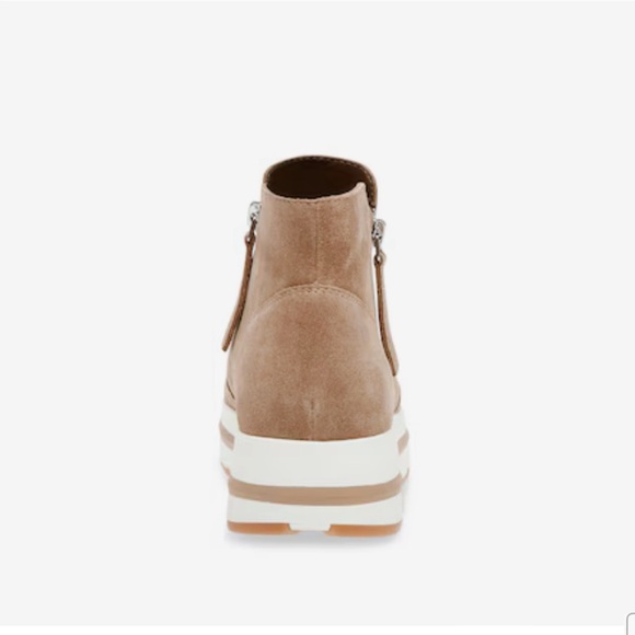 Steve Madden Glided Suede Platform Zip - Picture 3 of 12